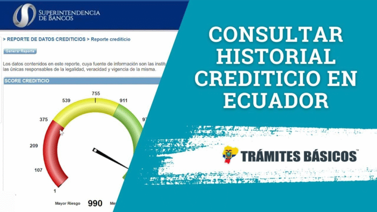 Puedes consultar historial crediticio Ecuador gratis y en línea.