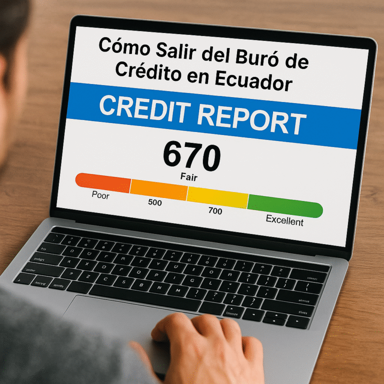 Salir del buró de crédito en Ecuador