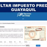 pagar el impuesto predial Guayaquil celular 2025