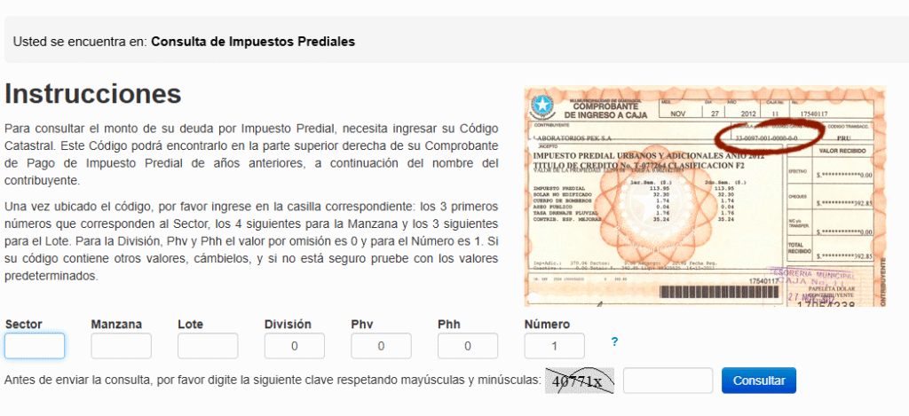 pagar impuesto predial Guayaquil celular 2025