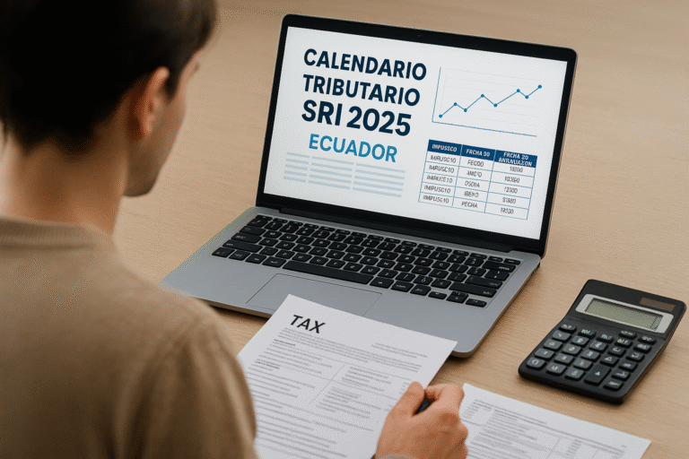 calendario tributario SRI Ecuador 2025